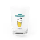 mojya_mojyaのもじゃすけグラス（BEER）240ml Water Glass :front