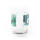 狸ヶ岬公園 いこいの森の衣替えたぬき Water Glass :front