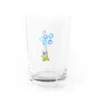 pochiの熊の冒険 Water Glass :front