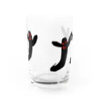 Marshmallowのブラックコブラ Water Glass :front