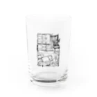 空想画学販売所のドロボウ猫はニンジャ猫 Water Glass :front