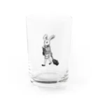 空想画学販売所のCAのウサ子 Water Glass :front