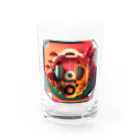 マッケンデジタルワールドのlofiアート盆栽ファンクmusic Water Glass :front