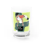 ちくわの恐怖のRIFFILM女 Water Glass :front