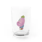 のだぎり　のお店のなすびくん Water Glass :front