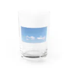 nikarasの春色の空 Water Glass :front