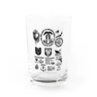 ハイジのキャンプのTATOO Water Glass :front