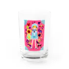 はいからヒストリカルSUZURI店のラブリーベイベー Water Glass :front