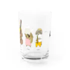 カイム【kymn】の裏庭のぱやぱやkymnカラー Water Glass :front