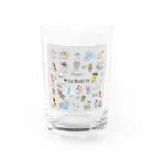 tarao storeのWe Live Wonder Life Water Glass :front