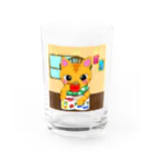 M Shihoのcoffeetime Water Glass :front