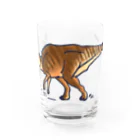 segasworksのランベオサウルス・ランベイ（白亜紀の牛たち より） Water Glass :front