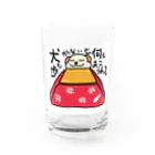 うちの犬　ショップのうちの犬　こたつバージョン Water Glass :front