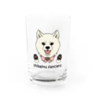 豆つぶのshiba-inu fanciers(白柴) Water Glass :front