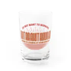 HATARAKITAKUNAIのHATARAKITAKUNAI Water Glass :front