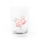 梅味のおねむりうさぎ Water Glass :front