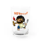 かぼちゃへっずのグッズのかぼちゃへっず01 Water Glass :front