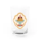 ナカノハテナの𝐂𝐮𝐬𝐭𝐚𝐫𝐝 𝐩𝐮𝐝𝐝𝐢𝐧𝐠 Water Glass :front