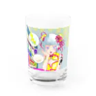 nekoshima-nekotaの餃子食べたいガール Water Glass :front