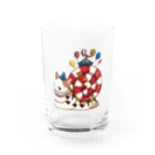 Den-Denのサーカス猫でんでん【A】 Water Glass :front