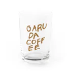 GARUDA COFFEEのGARUDA COFFEEカフェオレロゴシリーズ グラス前面