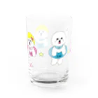 ミルフィーユ(Mirufeuille)のゆったりまったりレオ＆みるく5 Water Glass :front