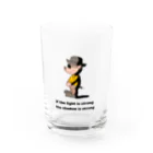 macomaco SUZURISTOREの光が強ければ影も強い Water Glass :front