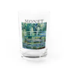 MUGEN ARTのモネ　睡蓮の池と日本の橋　Claude Monet　 グラス前面