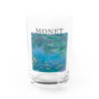 MUGEN ARTのモネ　睡蓮　Claude Monet / Water Lilies Water Glass :front