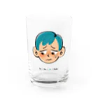 おおつきあやの喜怒哀楽の哀 Water Glass :front