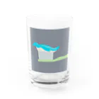 Icchy ぺものづくりのペンギンの歯磨き粉 Water Glass :front