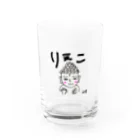 rie-pocochaのだいぶつ。くん Water Glass :front