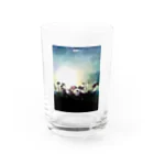 kazeou（風王）の夜明け(アプリ加工) Water Glass :front