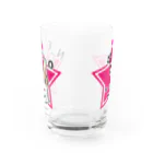 kokoのねこ猫NEKO03グラス(白ブチ) グラス前面