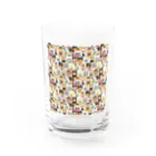 Katsukin Takamura | フェルトミニチュアアートドールの寿司の友達 Water Glass :front