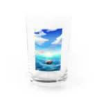 Rêverの海ラッコ Water Glass :front