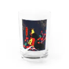 ごった煮商店の江戸名所百人美女 Water Glass :front