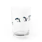 miyakemasayoのとびこみペンギン Water Glass :front