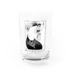 Hungry Freaksのビアズリー「孔雀のスカート」 Water Glass :front