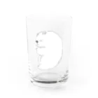 そらうみやさんのぐっすりしろくまちゃん Water Glass :front