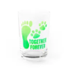 WAN-ONE Style shopのTOGETHER FOREVER Water Glass :front