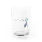 ねこた🐈‍⬛のさかなとねこ Water Glass :front