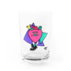 KAMENOCO SHOPのレトロポップ 心のすけ Water Glass :front