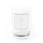 rilybiiの Graypink Carnation . Water Glass :front