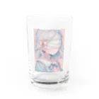 mukiringの目隠し少女 Water Glass :front