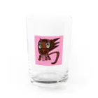 たもんの店のオノマトペ午くん Water Glass :front