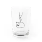 【KOTCH】 Tシャツショップの猫描きなう グラス前面