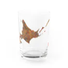 Yanagiya Kosanjiの北海道_TextMap_木目調 Water Glass :front