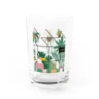 ちゃんごんのおうちの南国の観葉植物店 Water Glass :front