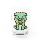 segasworksのプロルススちゃん（ゆるトリケラトプス） Water Glass :front